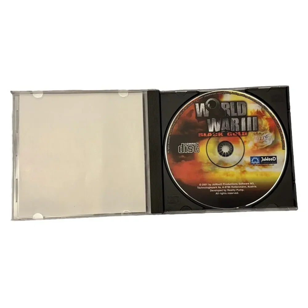 World War III Black Gold PC Game - Preowned - Complete in Original Box